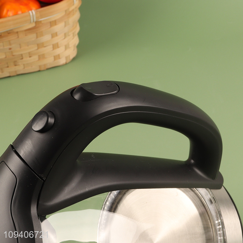 China factory clear household electric water kettle