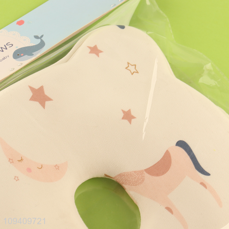 Factory supply bear shaped memory foam baby pillow