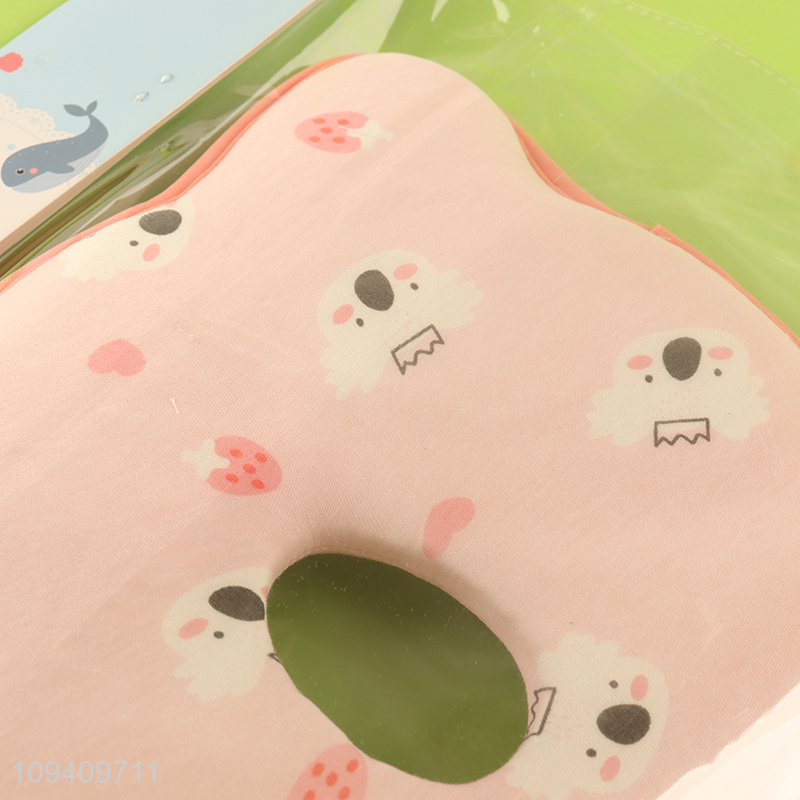 Factory price bear shaped memory foam baby pillow