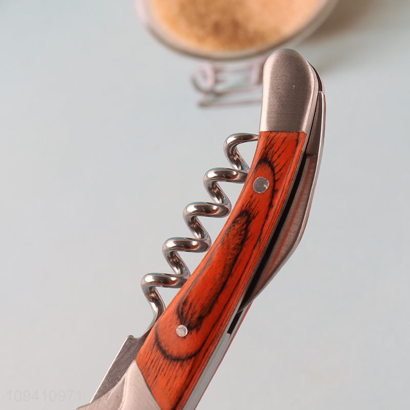 China wholesale stainless steel wine bottle opener