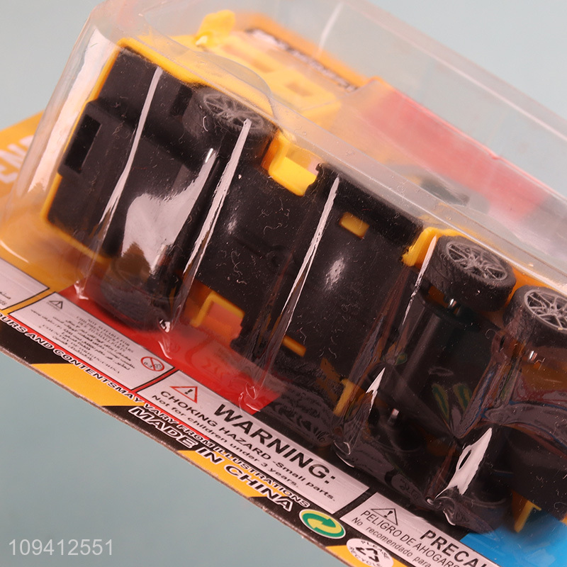 Latest products pull back engineering vehicle toys