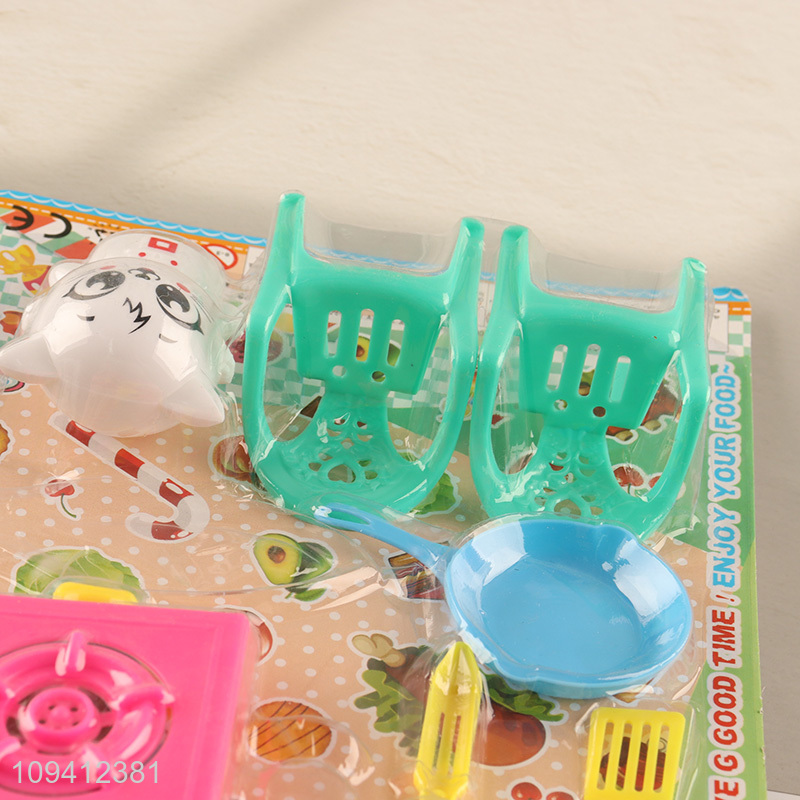 Hot sale pretend play tableware set toys