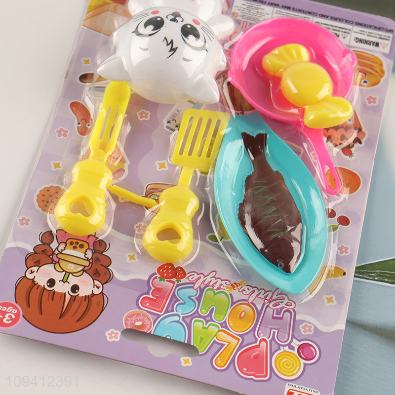 Yiwu market  pretend play tableware set toys for kids
