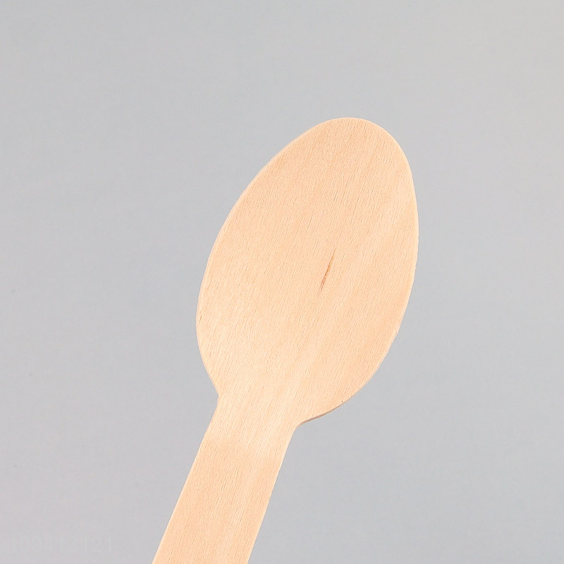 Hot selling eco-friendly wooden disposable spoon