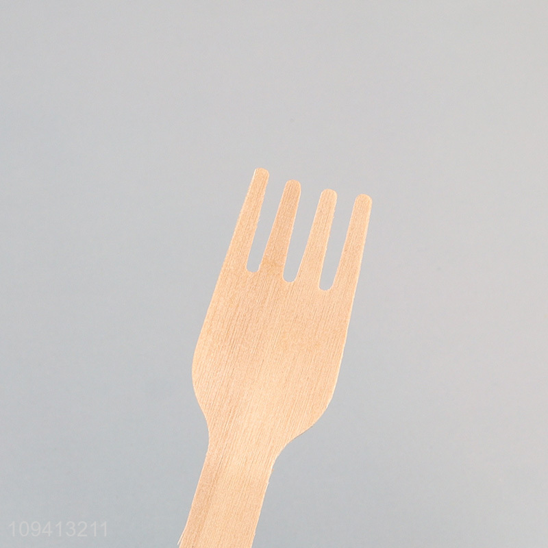 China wholesale eco-friendly wooden disposable fork