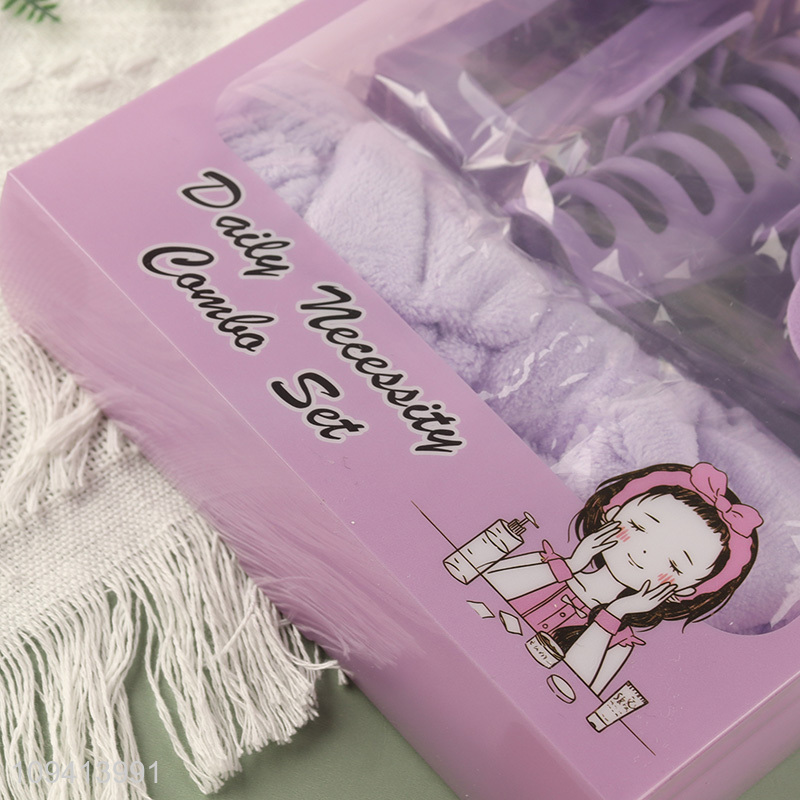 China factory girls headband hair rope set