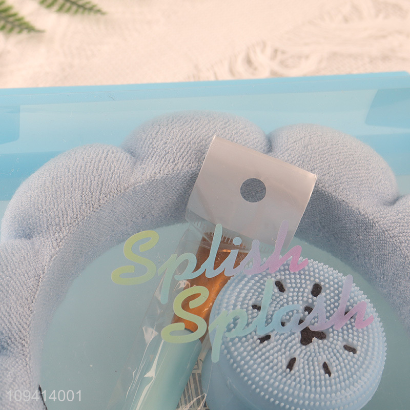 China wholesale spa headband and wristband set