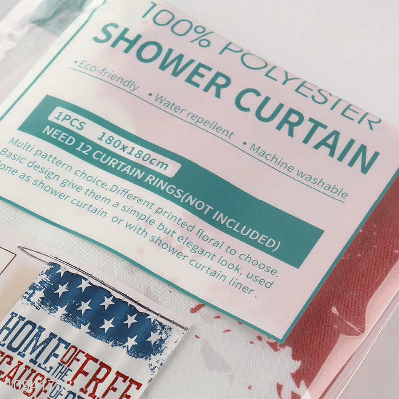 Factory Direct Sale Eco-Friendly Shower Curtai