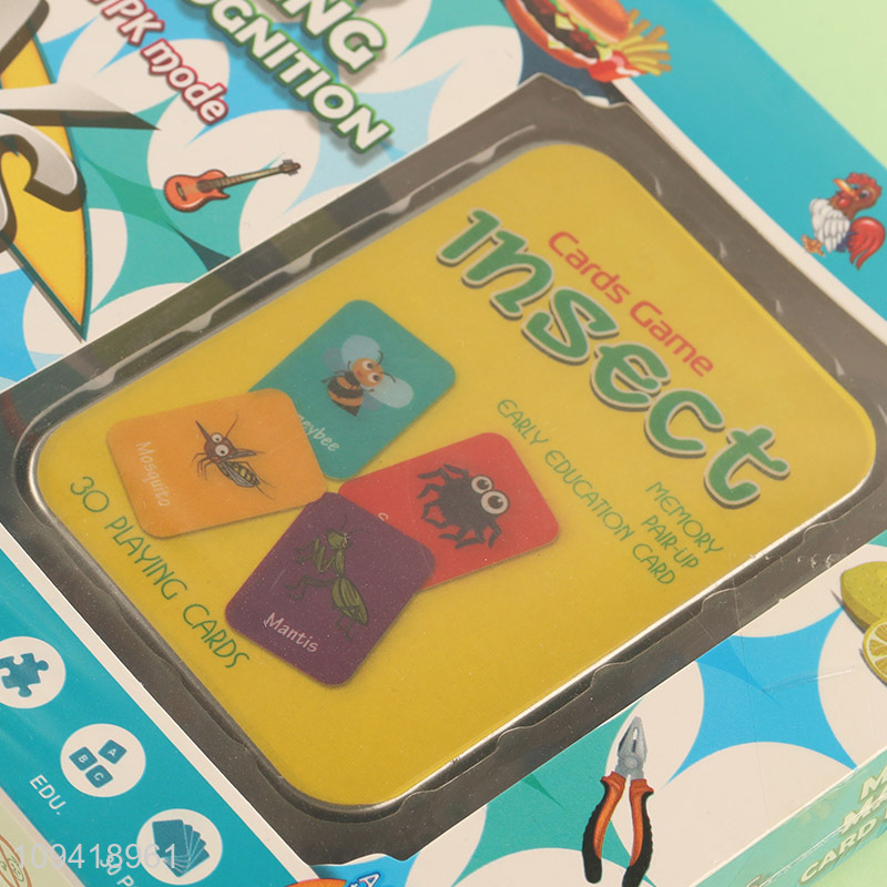Online wholesale children educational memory matching games