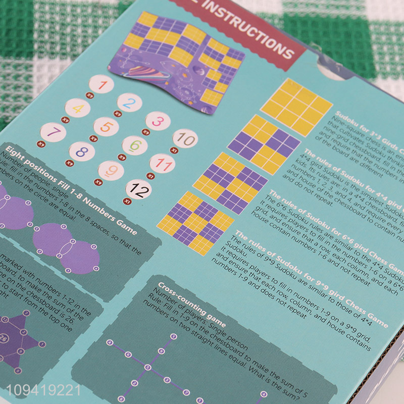 New arrival kids educational sudoku number games