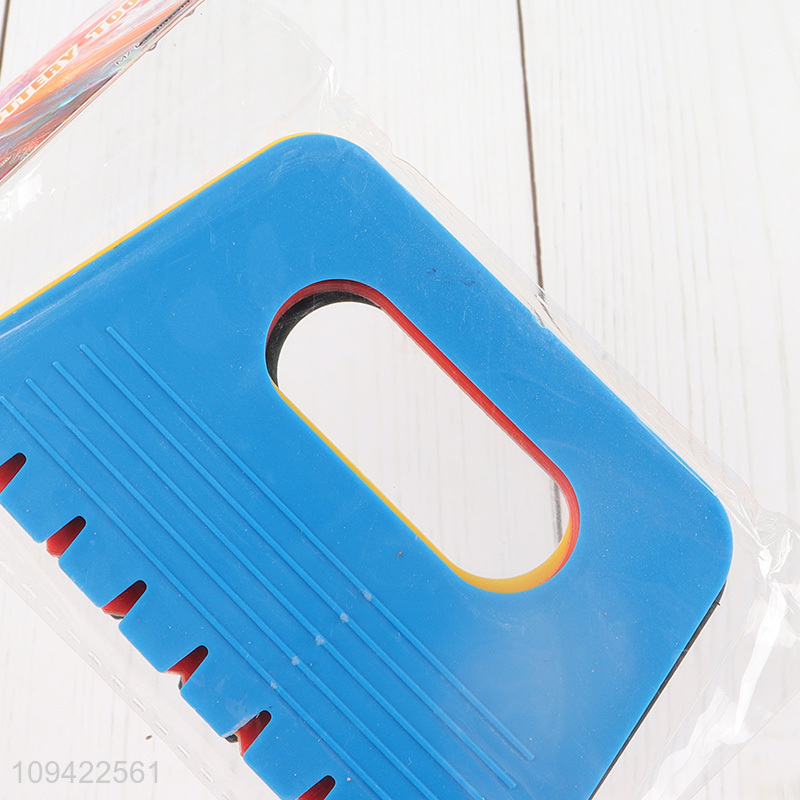 Hot selling 4pcs plastic clay scraper set