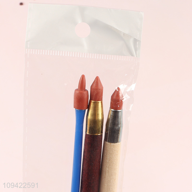 Low price 3pcs silicone pen set for clay sculpting