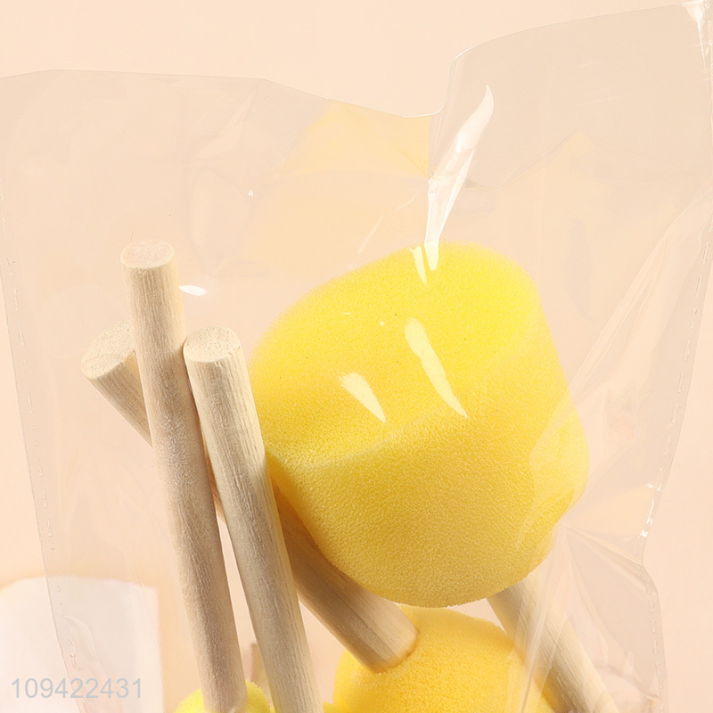 Factory direct sale 4pcs sponge stick set for clay modeling