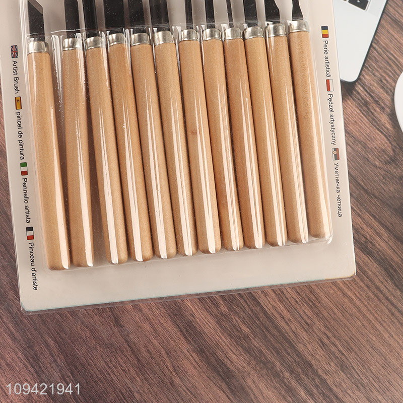 Wholesale 12pcs carving knife set for clay art