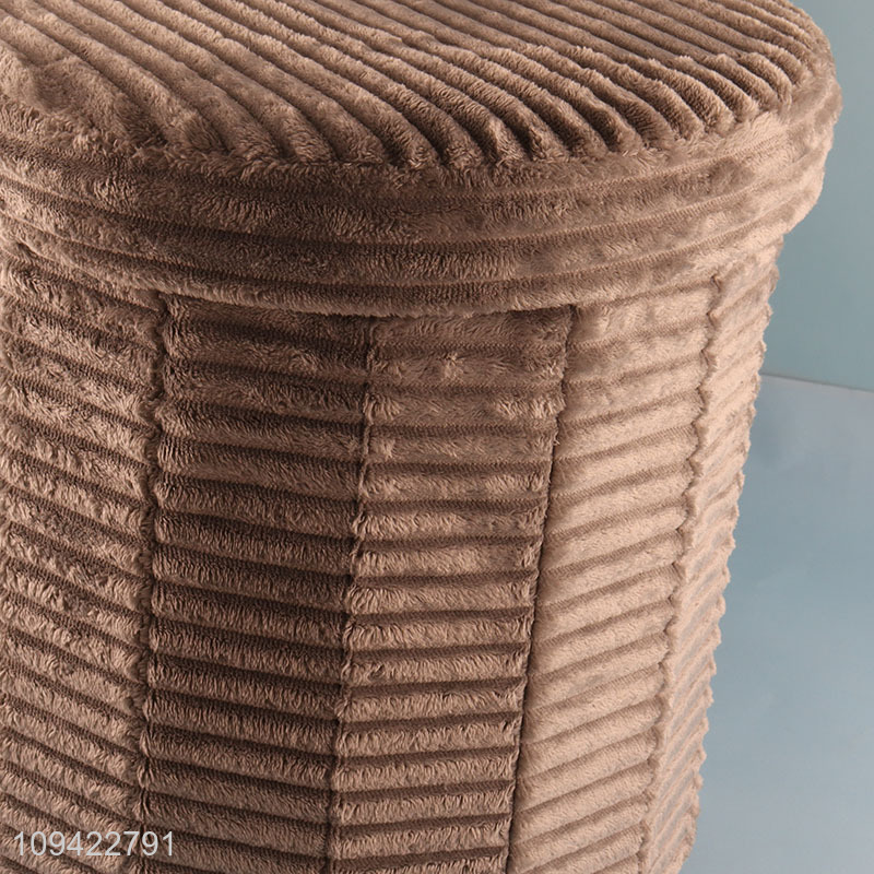 Top selling household storage stool with lid