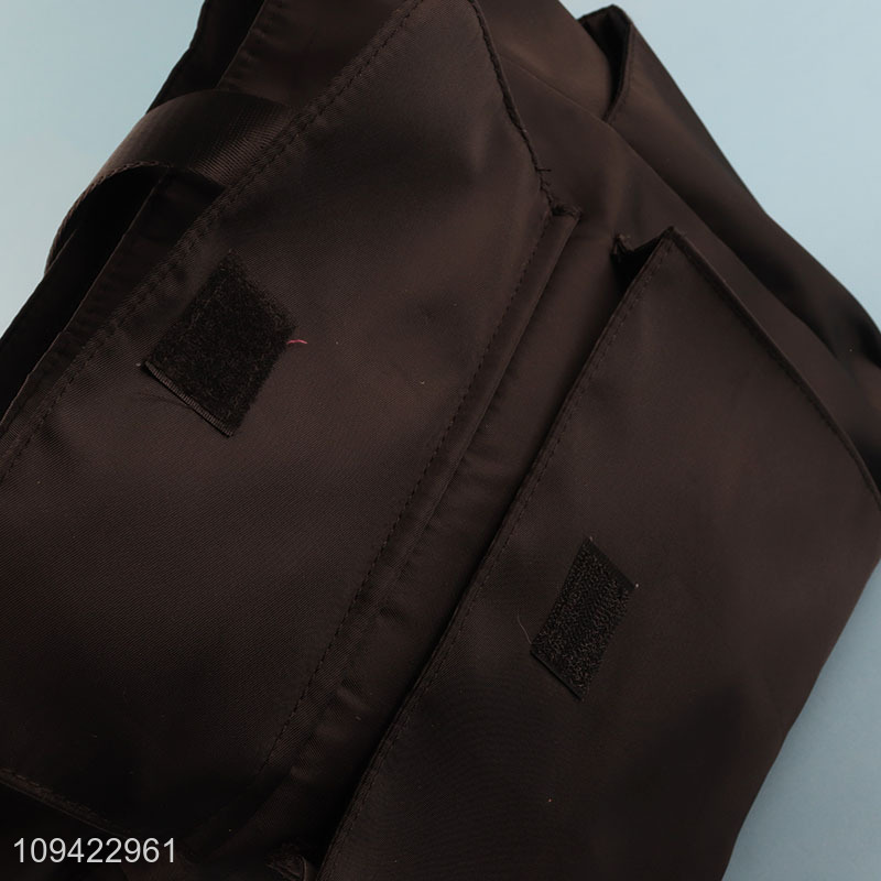 Wholesale fashion portable lightweight black handbag