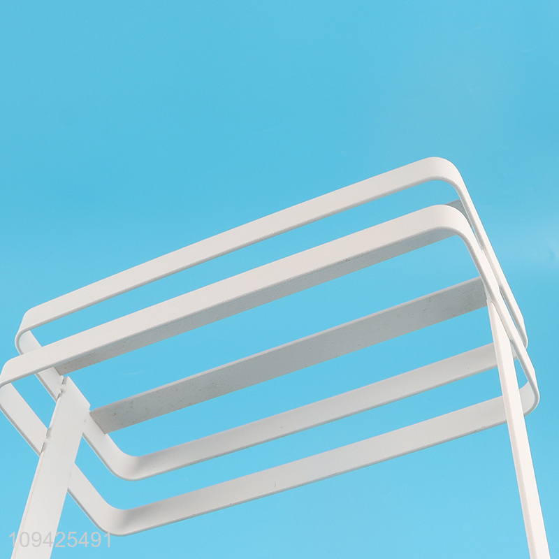 Top sale iron storage basket with handle
