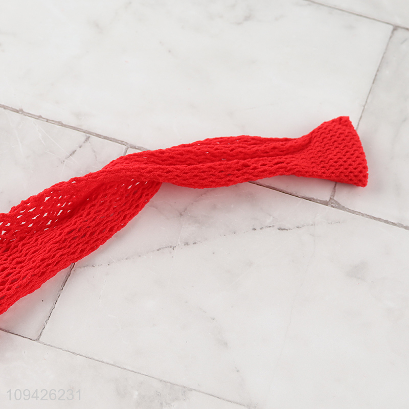 Hot selling red fishnet socks ladies pantyhose