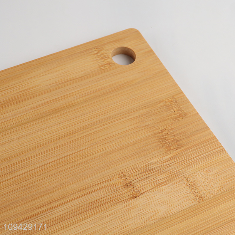 China wholesale rectangle bamboo cutting board chopping blocks