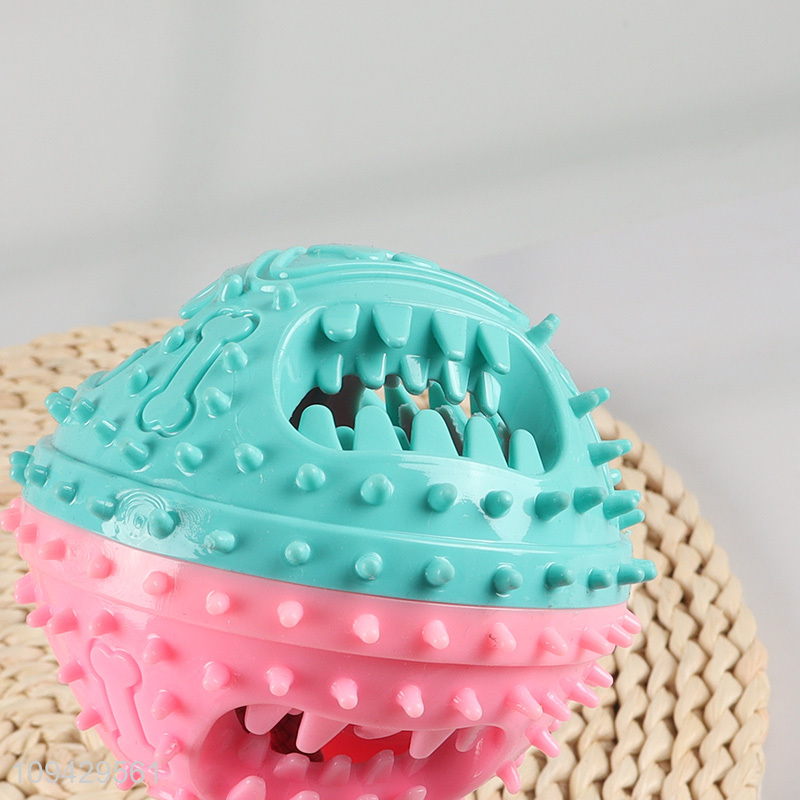 Durable Dog Chew Toy With Treat Dispenser