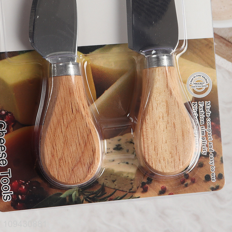 Good sale 2pcs cheese knife set for kitchen