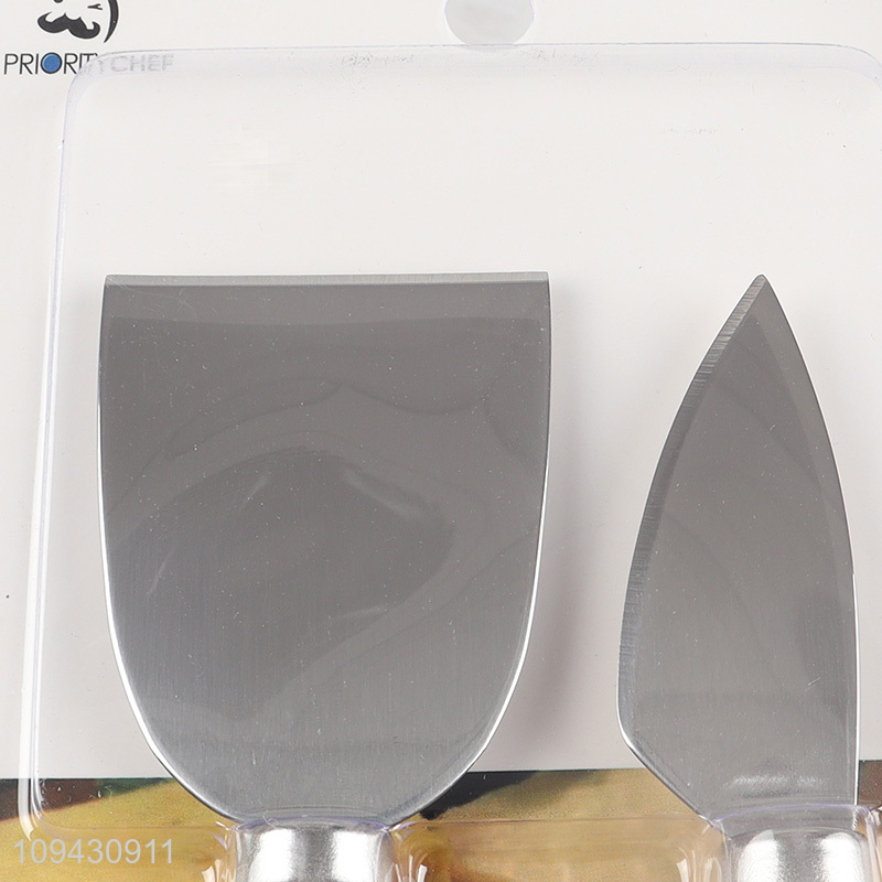 Online wholesale 2pcs cheese knife set for kitchen tool