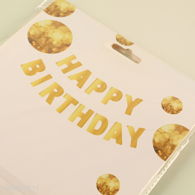 Happy Birthday Banner Party Decorations