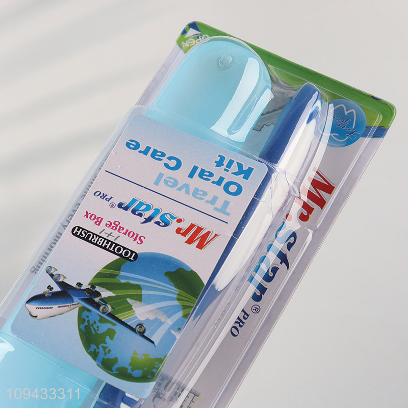 Good Price Travel Toothbrush With Storage Box