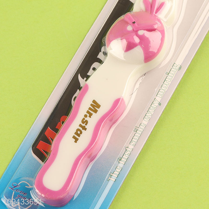 Kid-Friendly Soft Bristle Toothbrush For Kids