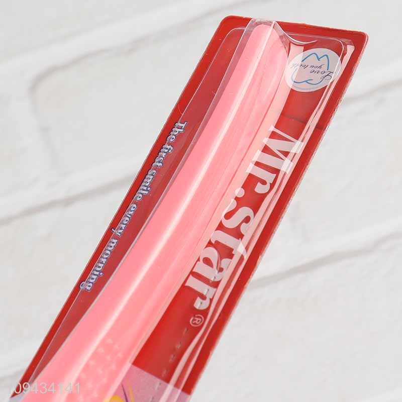 Wholesale Deep Cleaning Medium Bristle Toothbrush