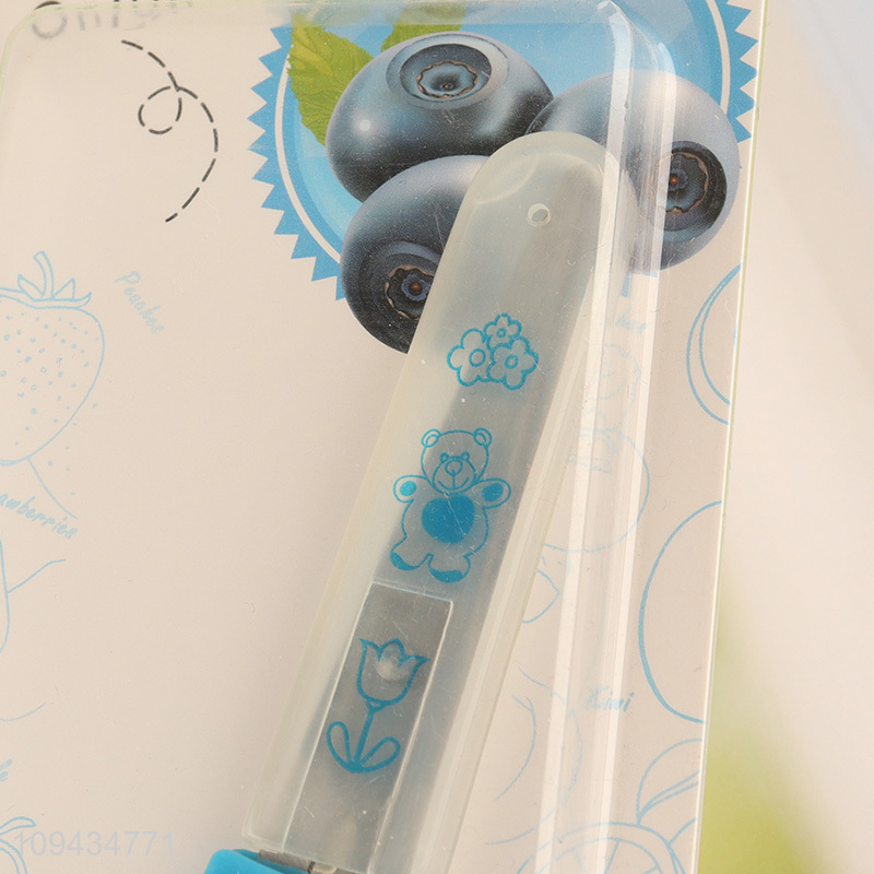 New arrival  school students children paper scissors