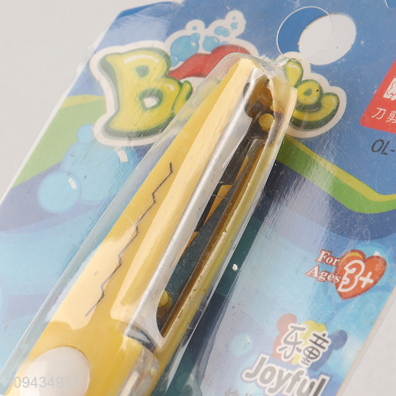 Hot items plastic kids safety paper scissors