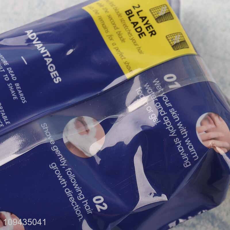 Popular 10 Pieces Travel Friendly Twin Blade Shaver
