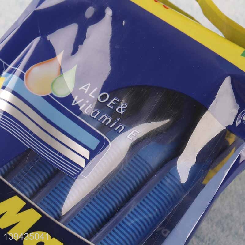 Popular 10 Pieces Travel Friendly Twin Blade Shaver
