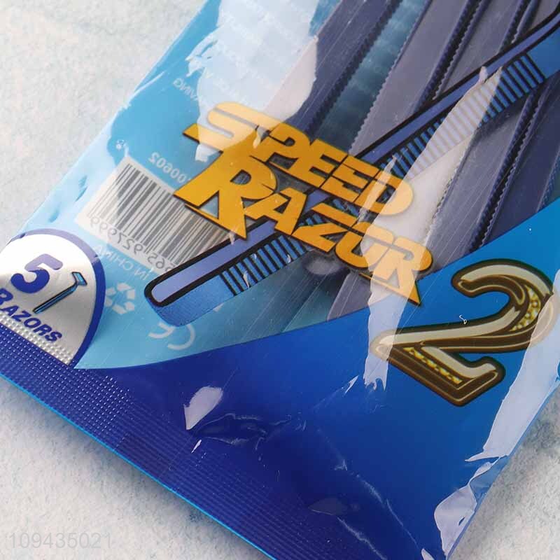 Best Quality 5 Pieces Manual Shaver Speed Razor