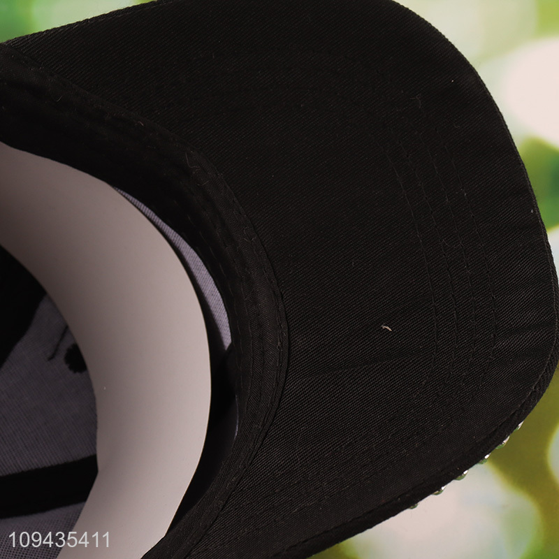 China wholesale butterfly fashion polyester peaked cap