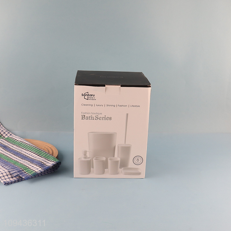 China products home hotel plastic bathroom sets