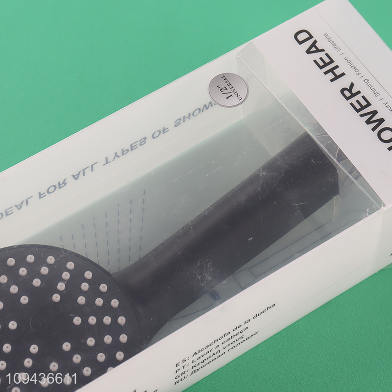 New style black water saving handheld shower head