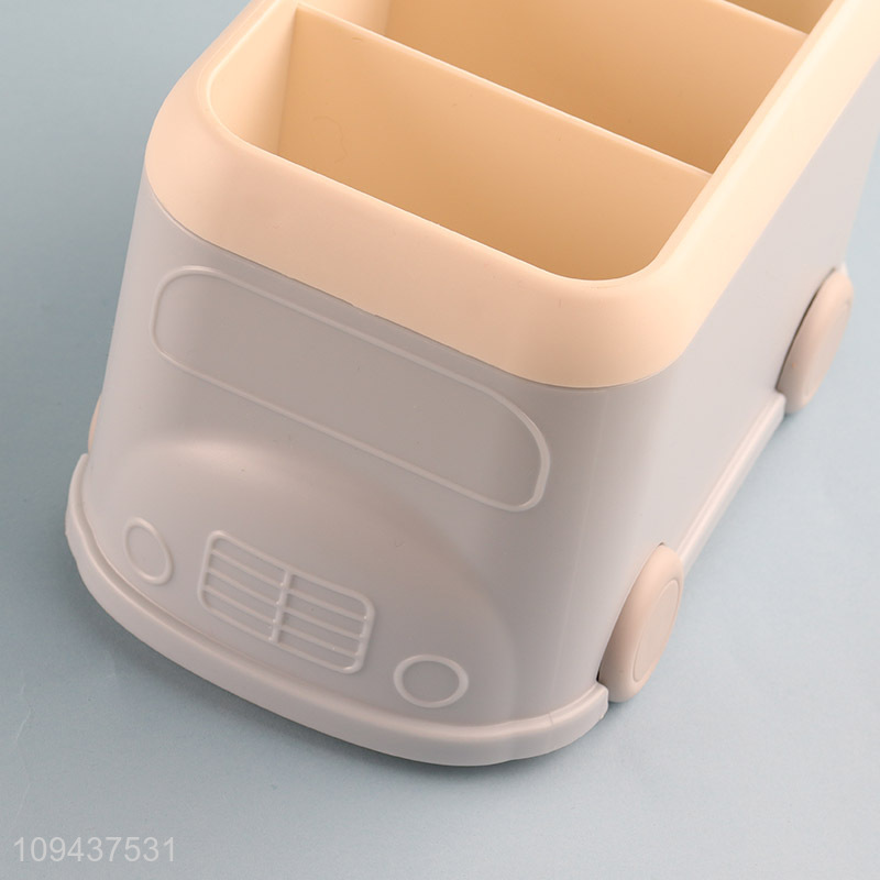 Best Quality Cute Plastic Desk Organizer Pen Holder