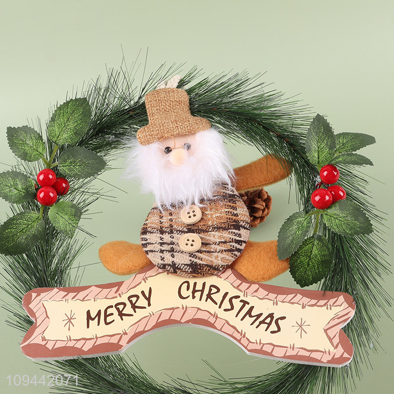 New arrival hanging christmas wreath decor
