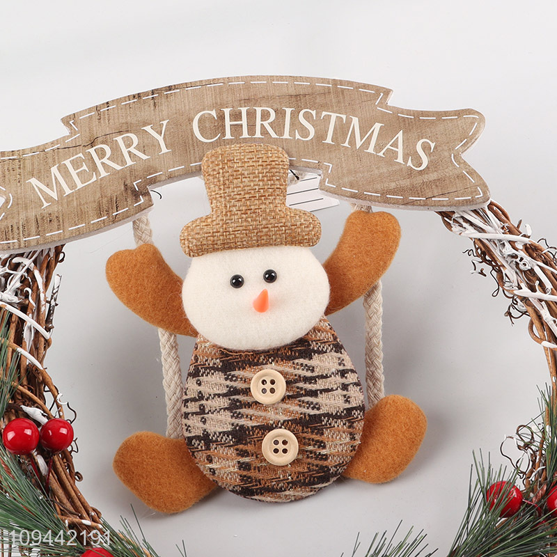 Hot products holiday hanging wreath ornament for sale
