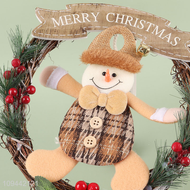 Good selling christmas wreath Christmas decoration wholesale