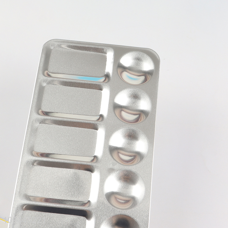 China factory professional aluminum artist paint palette