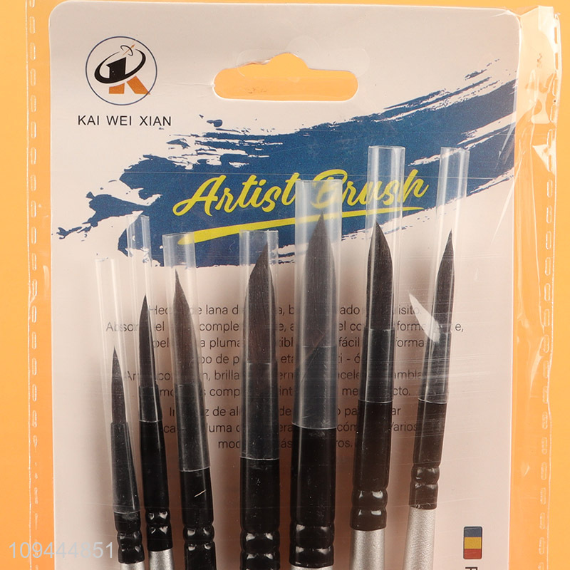 China factory artist paint brush set for watercolor