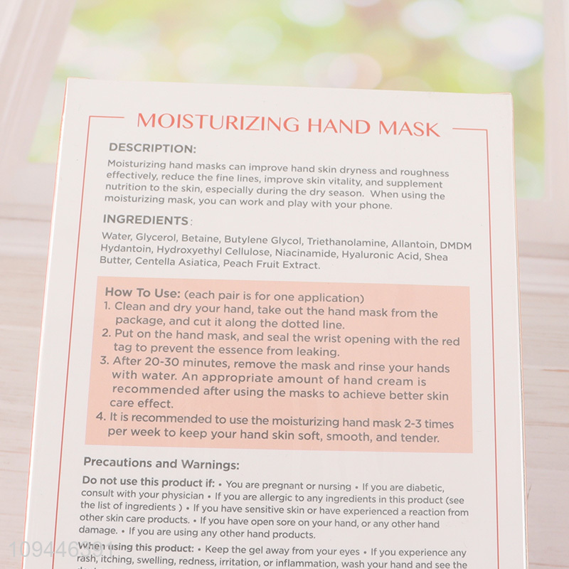 Popular products 2pcs hand care moisturizing hand mask