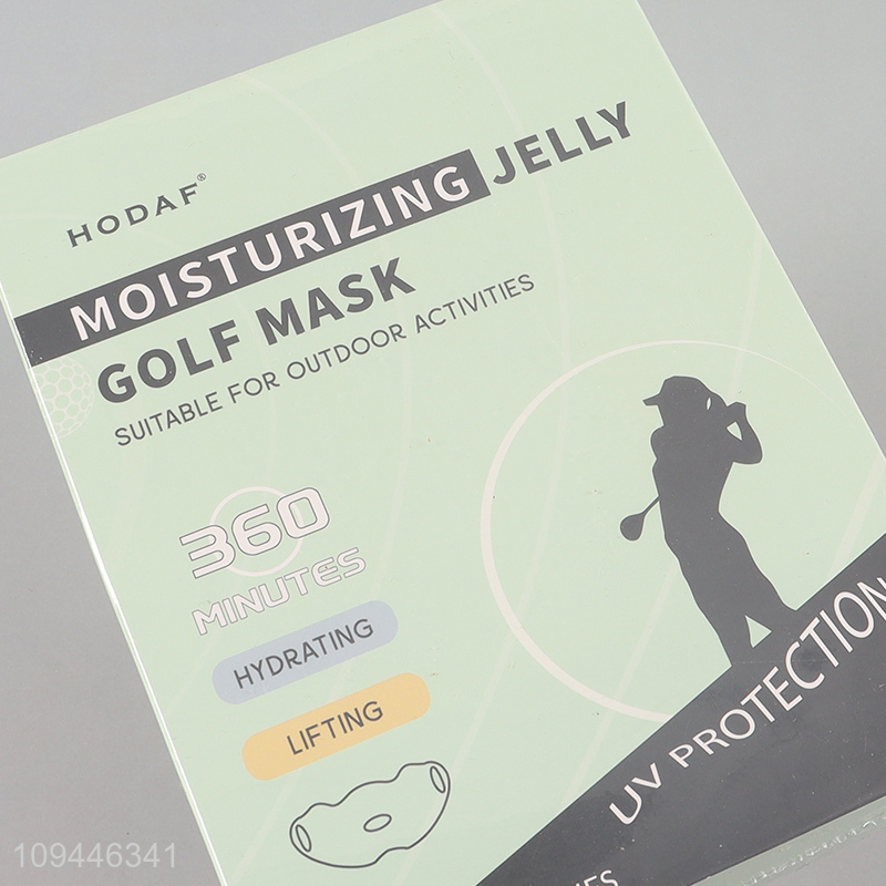 Factory supply uv protection golf face mask for outdoor