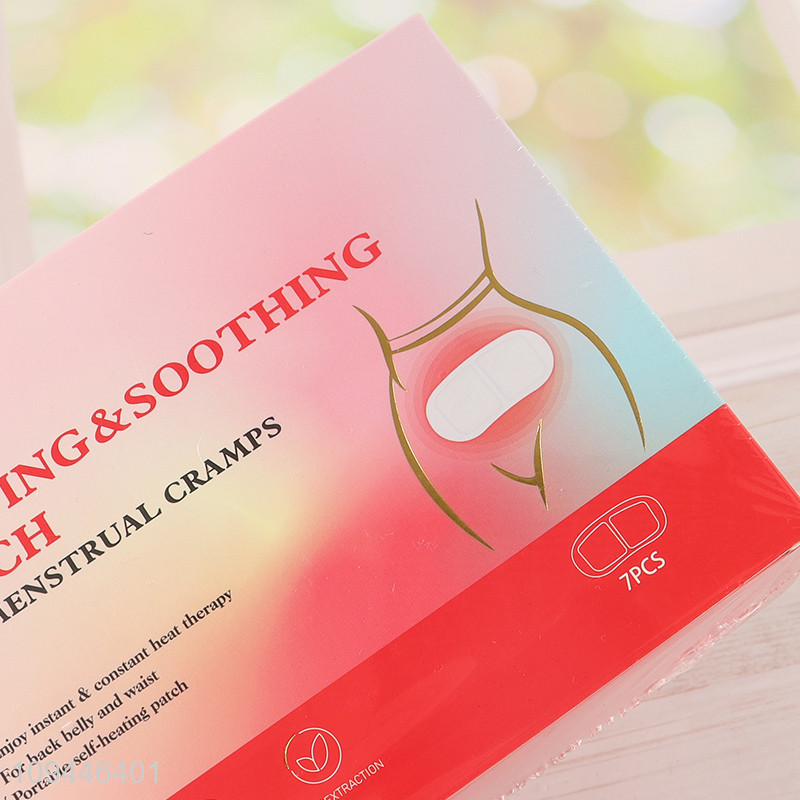 Best selling portable self-heating period pain relief patch