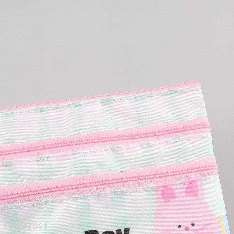 Top products portable cartoon makeup bag cosmetic bag