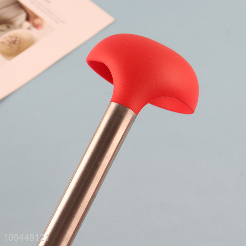 Latest products silicone kitchen utensil soup ladle