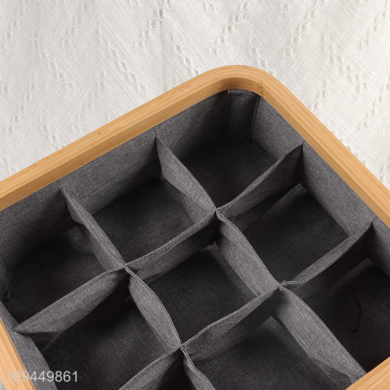 Wholesale household polyester storage basket storage box